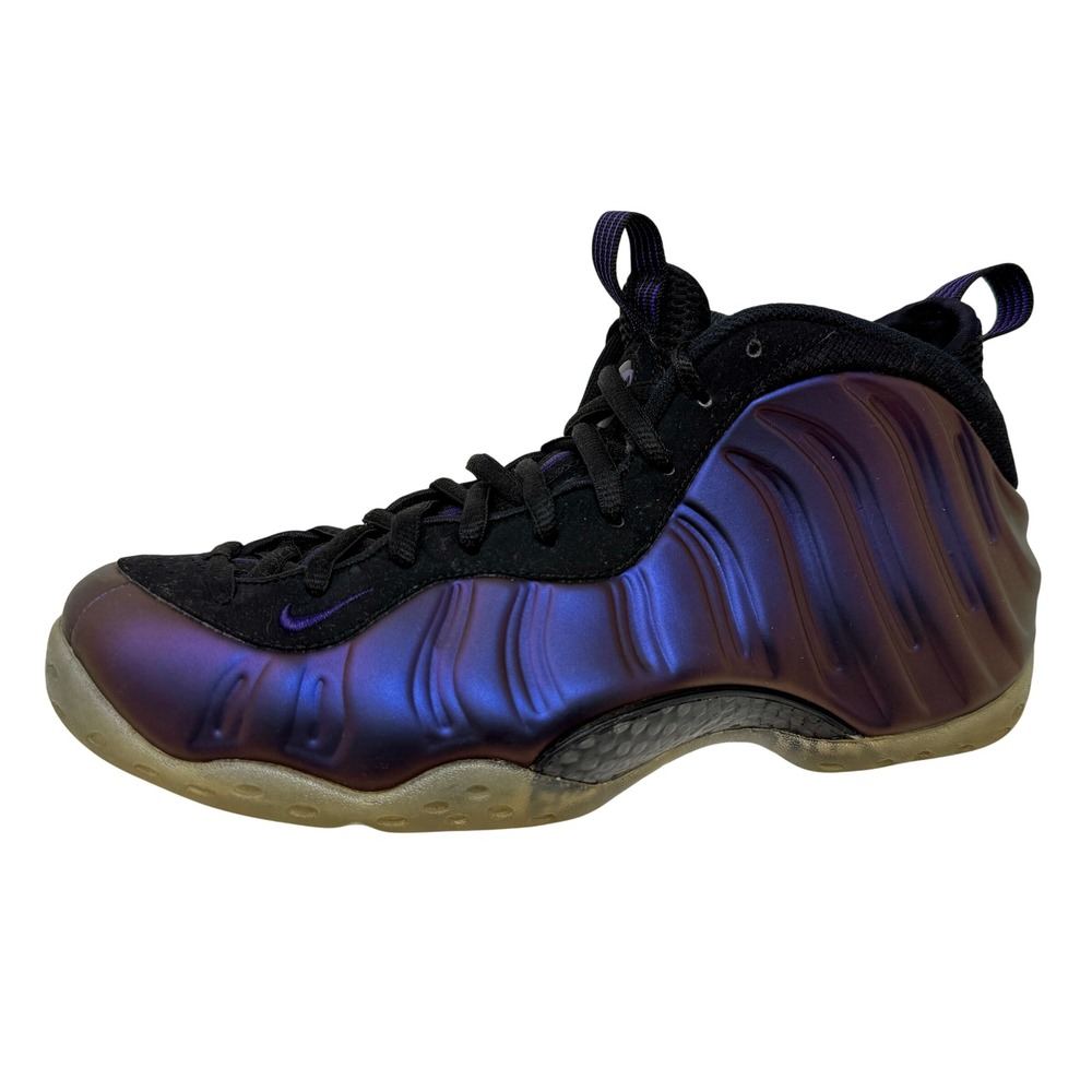 Nike Air Foamposite One Eggplant Purple Black Basketball Shoes Mens Sz 10.5 2017